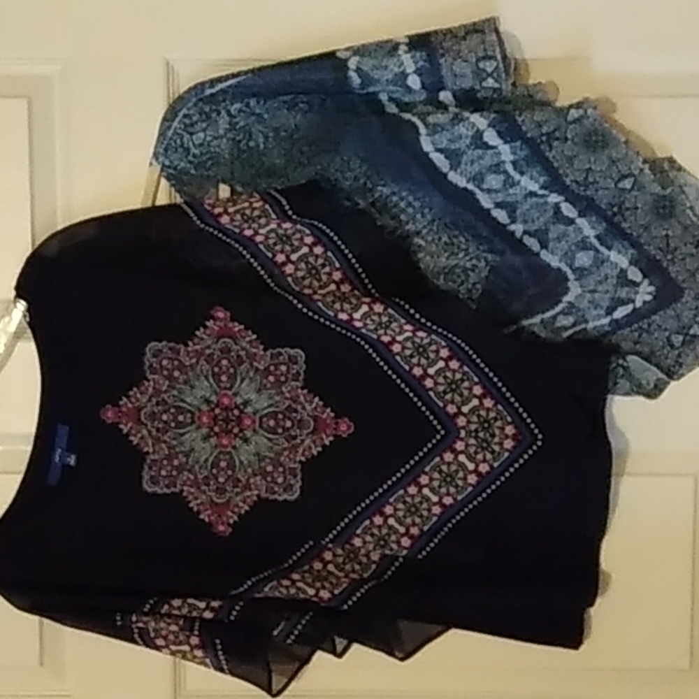 COPY - $7@ Triangle Tops  (S)